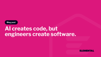 Anyone Can Generate Code With AI. Very Few Can Build Software.