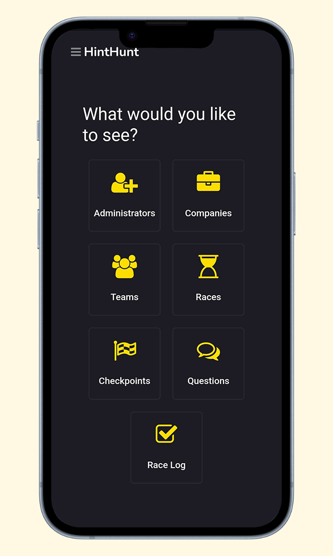 Hint Hunt mobile