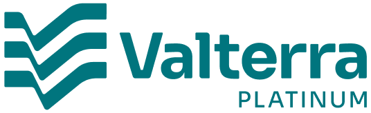 Valterra Platinum logo